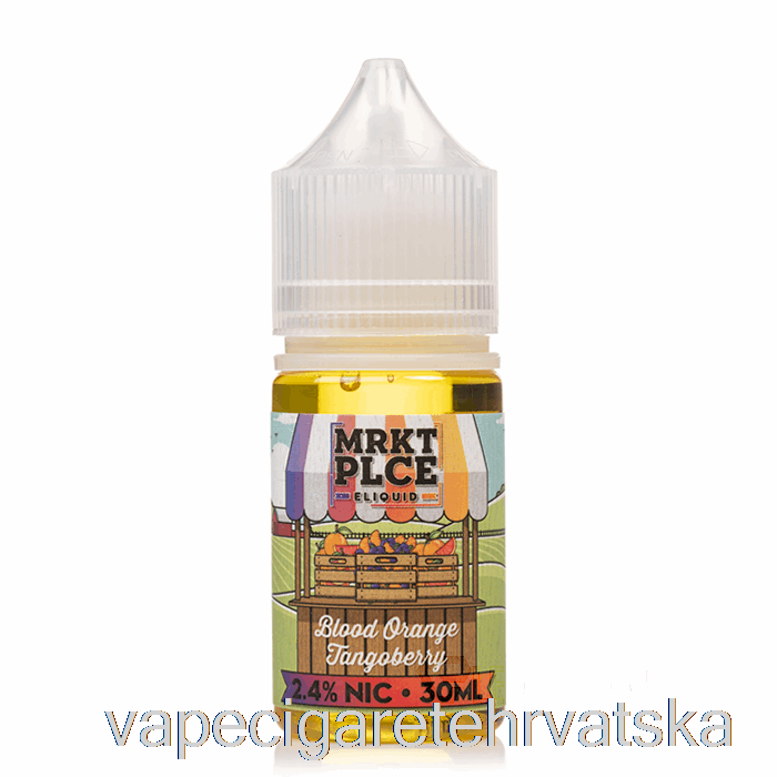 Vape Hrvatska Crvena Naranča Tangoberry - Mrkt Soli - 30ml 48mg